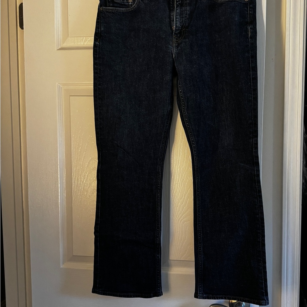 Banana Republic Dark Blue Straight Leg Jeans